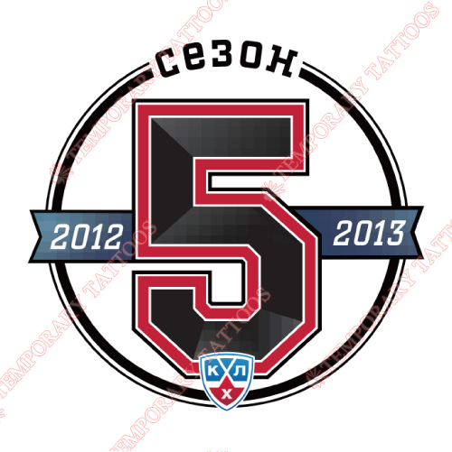 Kontinental Hockey League Customize Temporary Tattoos Stickers NO.7260